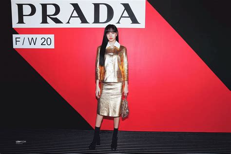 LISA at Prada Fashion Show in Milan, Italy 